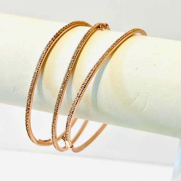 SHASHI Rose Gold Bracelet Trio - Picture 1 of 5